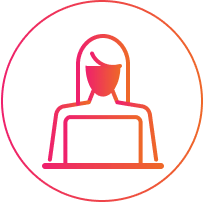 live stream to a remote audience icon