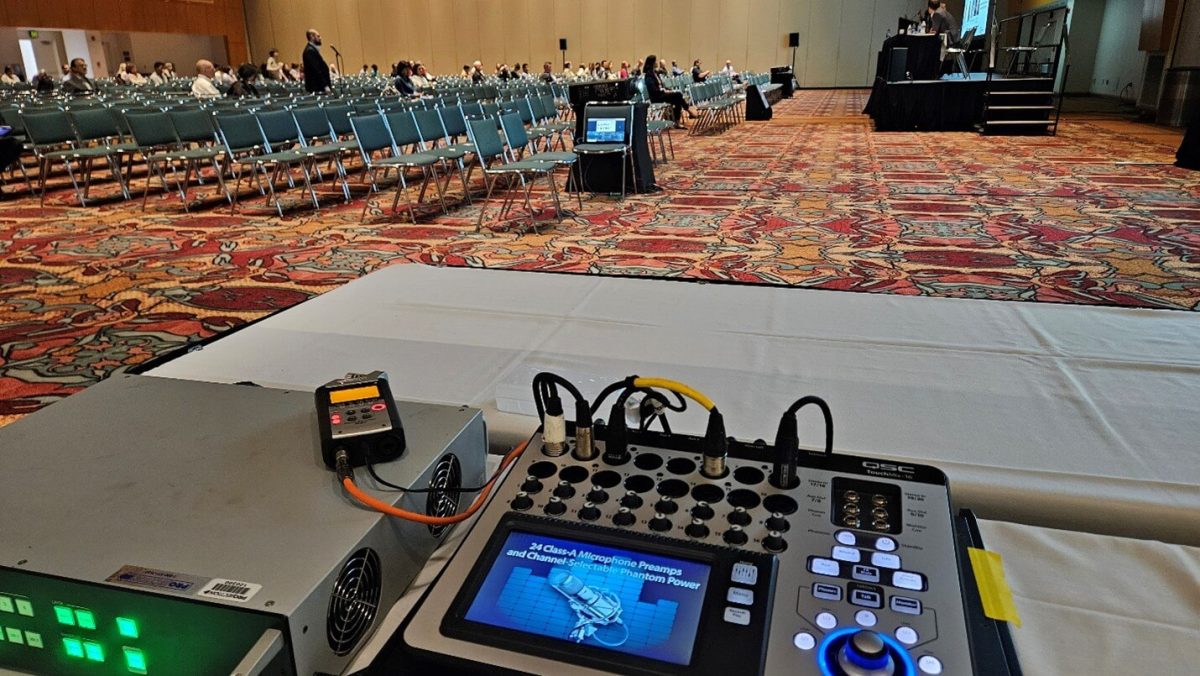 Conference streaming equipment